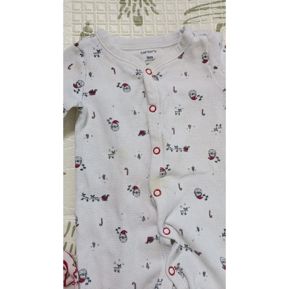 Baby Boy Sleepers 6-9 Months 9 Pcs Carters Nike Old Navy Footed Pajamas Bundle